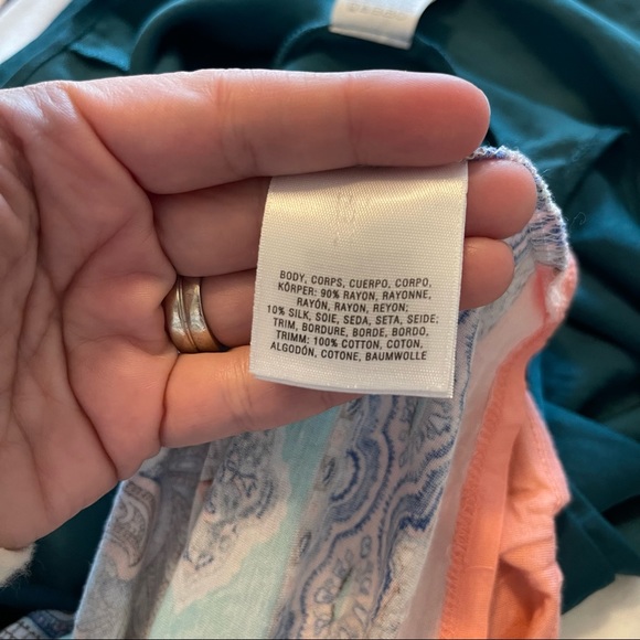 Anthropologie Deletta Sorin Halter Top Tank Blouse Shirt Large - Picture 4 of 4